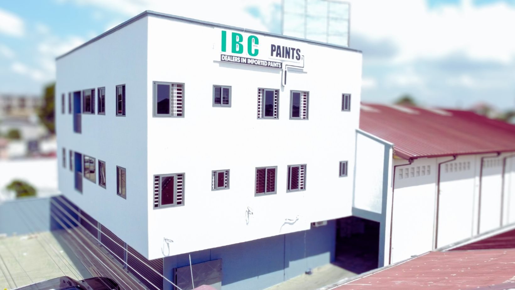 IBC Paints head office and warehouse in Accra