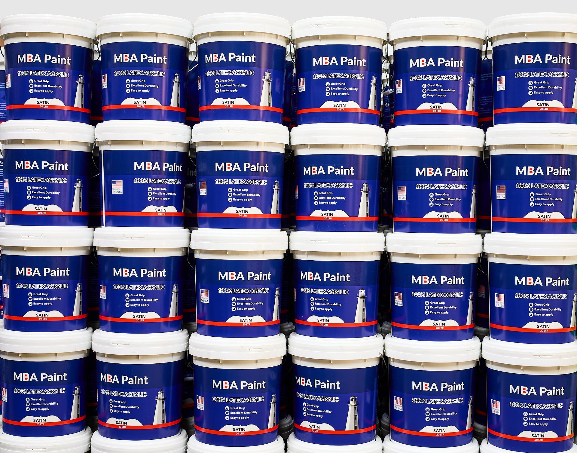 MBA Paint Satin buckets in stock